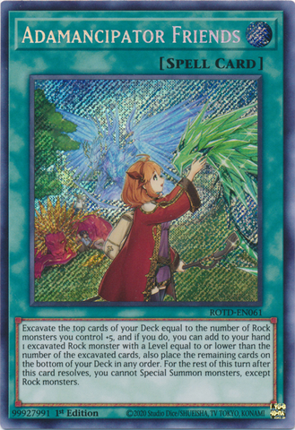 Amis Adamancipateur [ROTD-FR061] Secret Rare