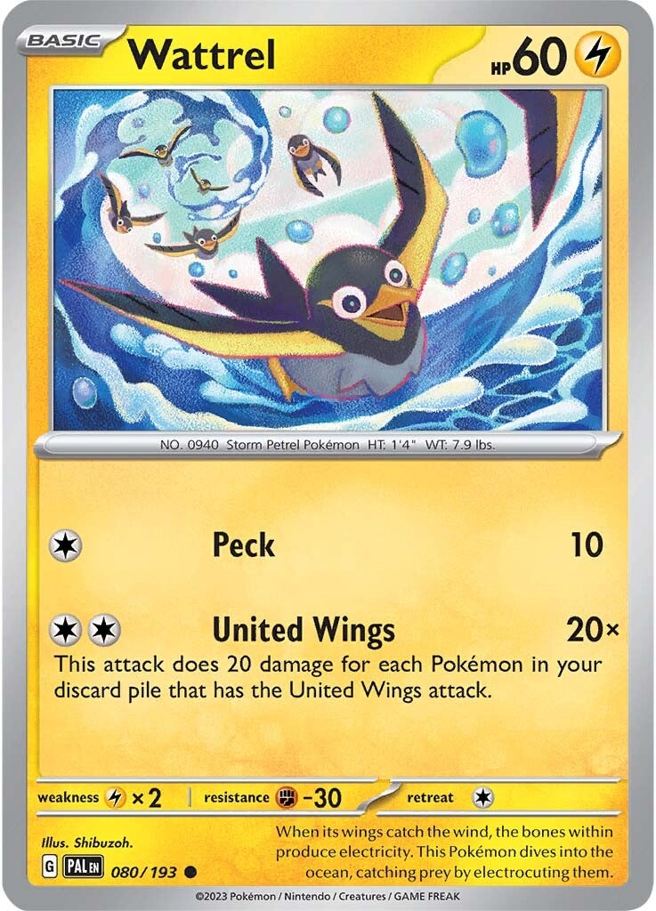 Wattrel (080/193) [Escarlata y Púrpura: Evolución en Paldea]