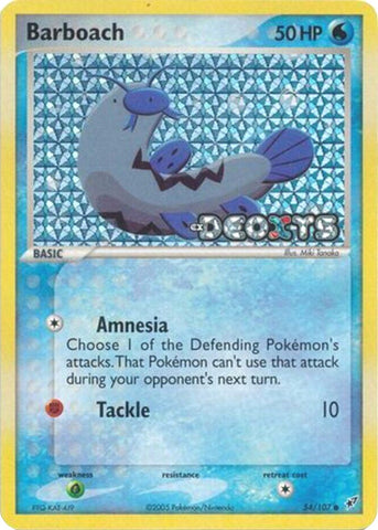Barboach (54/107) (Estampada) [EX: Deoxys]