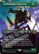 Michelangelo, Improvisador (Borderless) [Las Tortugas Ninja]