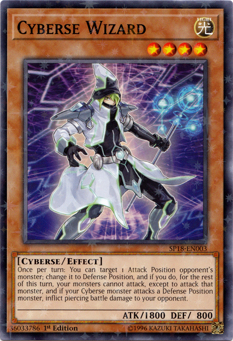 Magicien Cyberse [SP18-FR003] Starfoil Rare