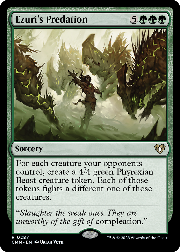 Prédation d'Ezuri [Commander Masters]