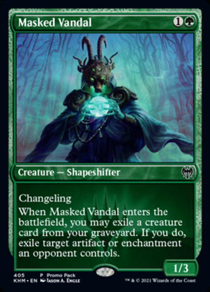 Vandale masqué (Pack promo) [Kaldheim Promos]