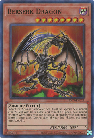 Dragón Berserker (25 aniversario) [DCR-EN019] Súper Rara