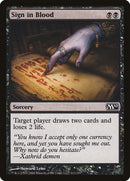 Signe de sang [Magic 2010]