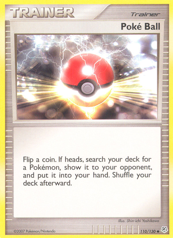 Poké Ball (110/130) [Diamant & Perle : Set de Base]