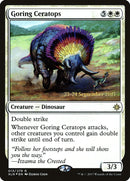 Cératops déchaîné [Cartes promos d'avant-première Ixalan]