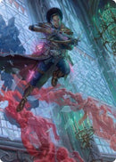 Kaya, Cazadora de Espectros Carta de Arte [Innistrad: Voto Carmesí Art Series]