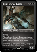 Démon marqué par les runes (gravure à l'acide) [Commander Masters]