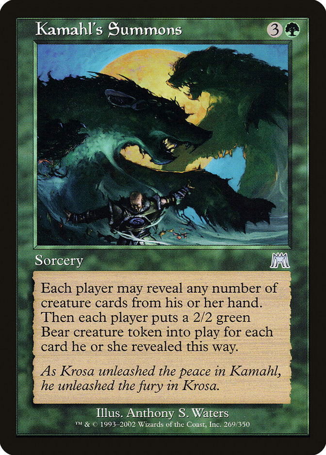 L'Appel de Kamahl [Carnage]