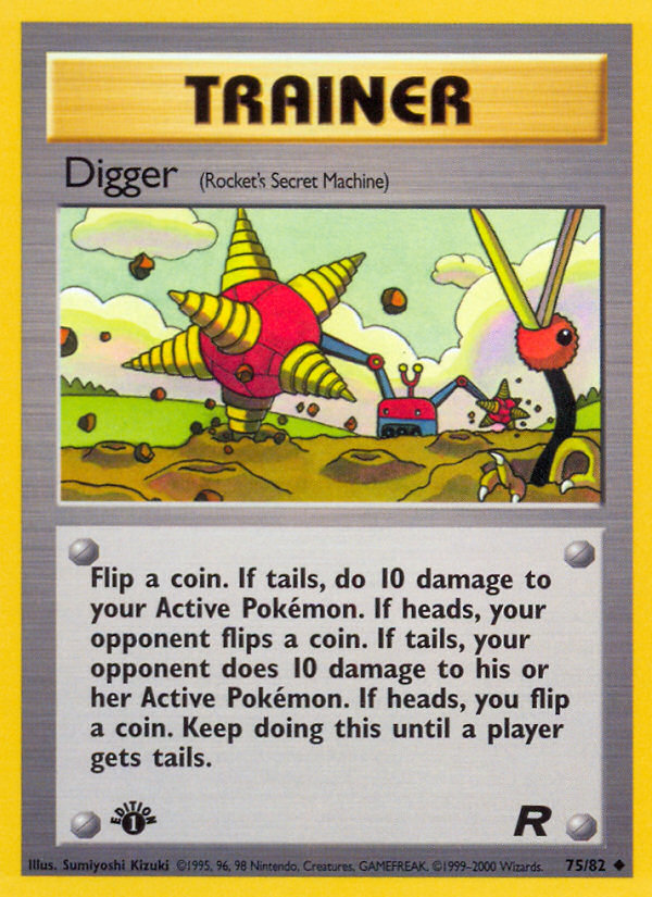 Taupiqueur (75/82) [Team Rocket Édition 1]