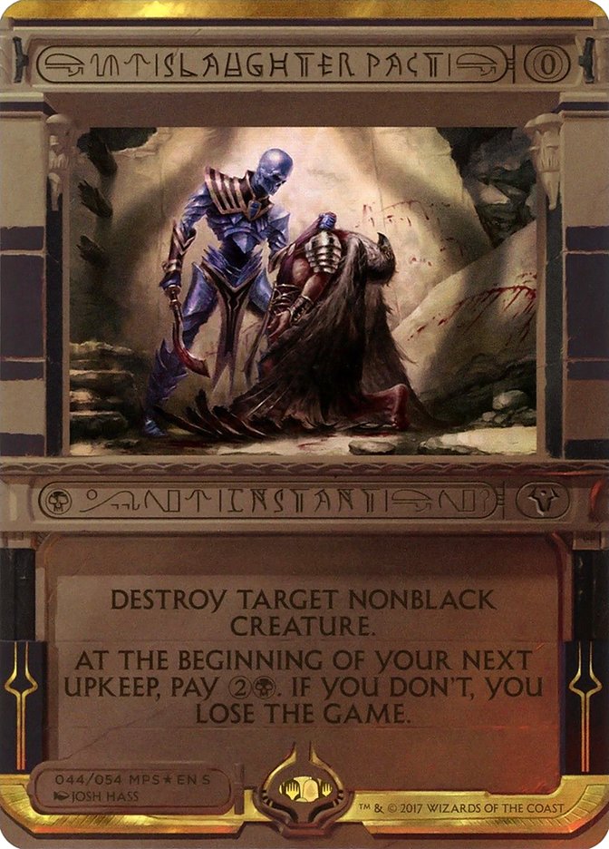 Pacto de matanza (Invocación) [Invocaciones de Amonkhet]