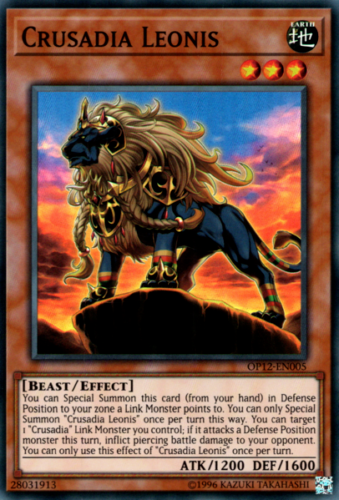 Crusadia Leonis [OP12-EN005] Super Rara