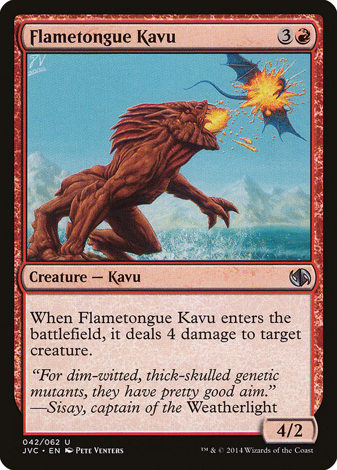 Kavu Gueuleflamme [Duel Decks Anthology]