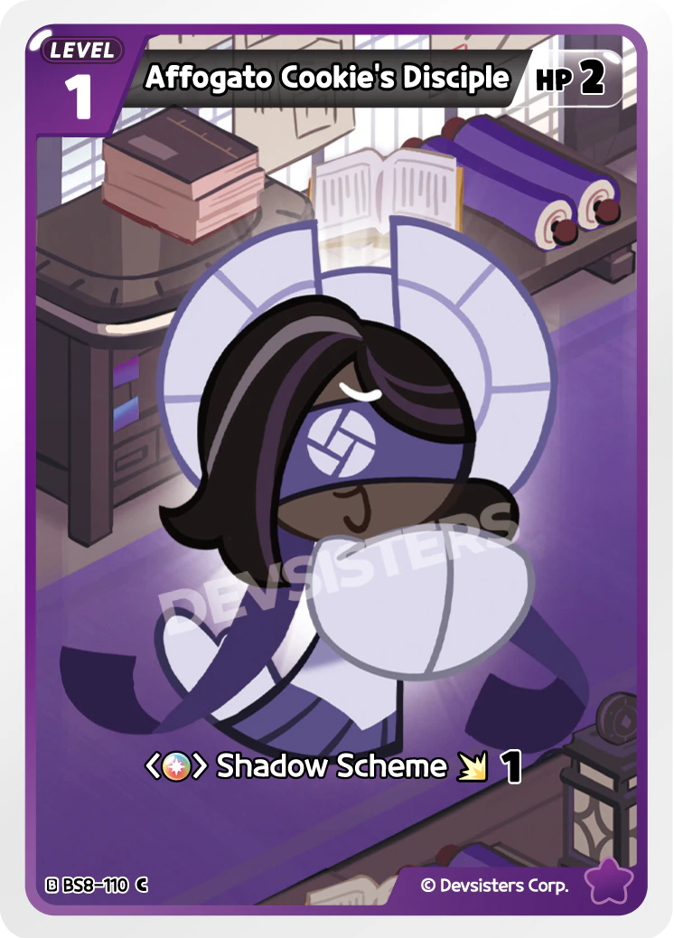 Image for Affogato Cookie's Disciple (BS8-110) (BS8) - CookieRun: Braverse TCG