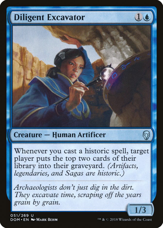 Excavateur assidu [Dominaria]
