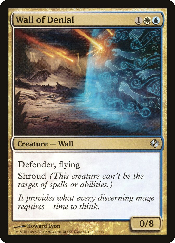 Mur de déni [Duel Decks: Venser vs Koth]