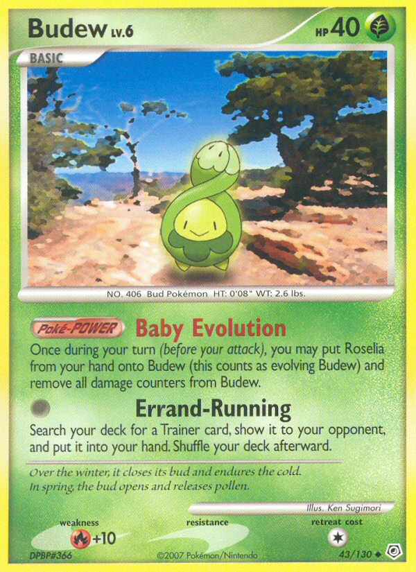 Budew (43/130) [Diamant & Perle : Set de Base]