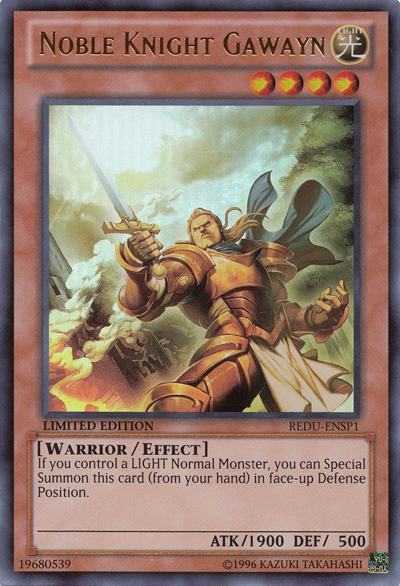 Chevalier Noble Gawayn [REDU-ENSP1] Ultra Rare