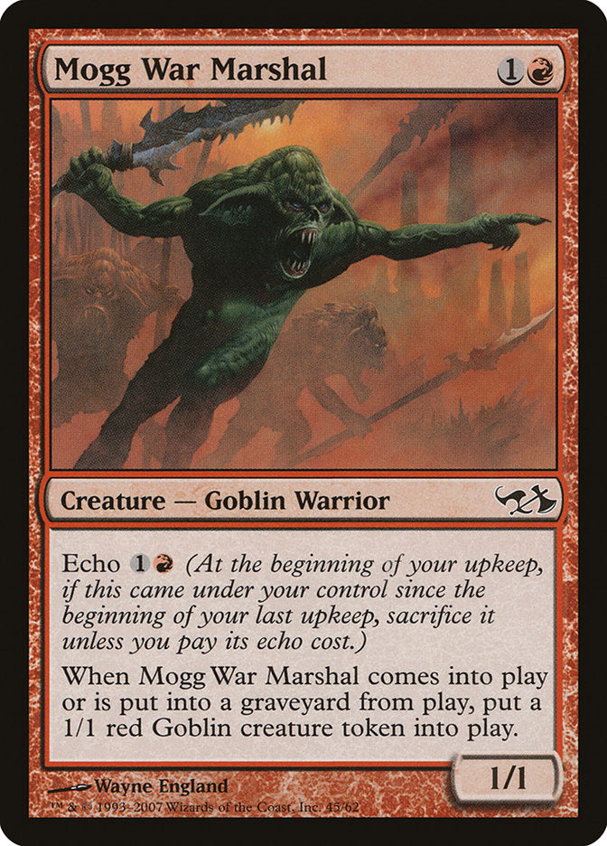 Mogg, Mariscal de guerra [Duel Decks: Elfos vs. Goblins]
