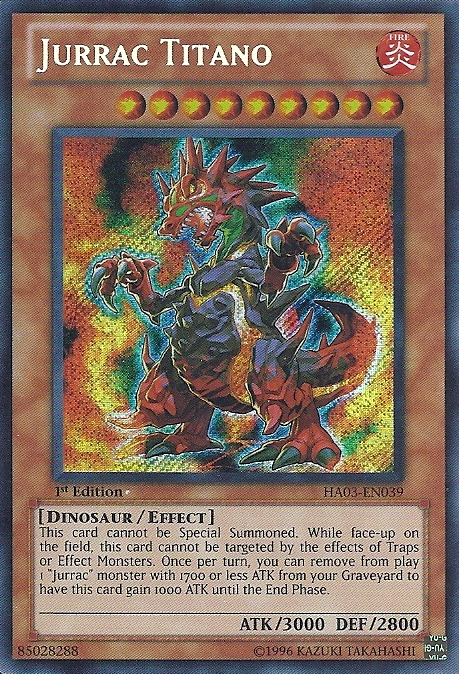 Jurrac Titano [HA03-FR039] Secrète Rare