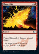 Faille de flammes (gravure à l'acide) [Horizons du modern 2]