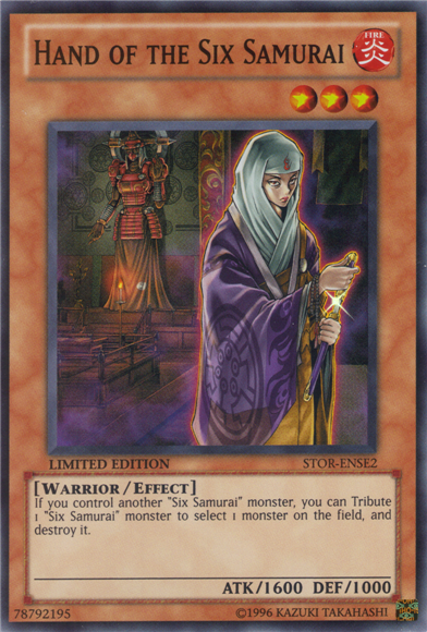 Main du Six Samouraïs [STOR-ENSE2] Super Rare