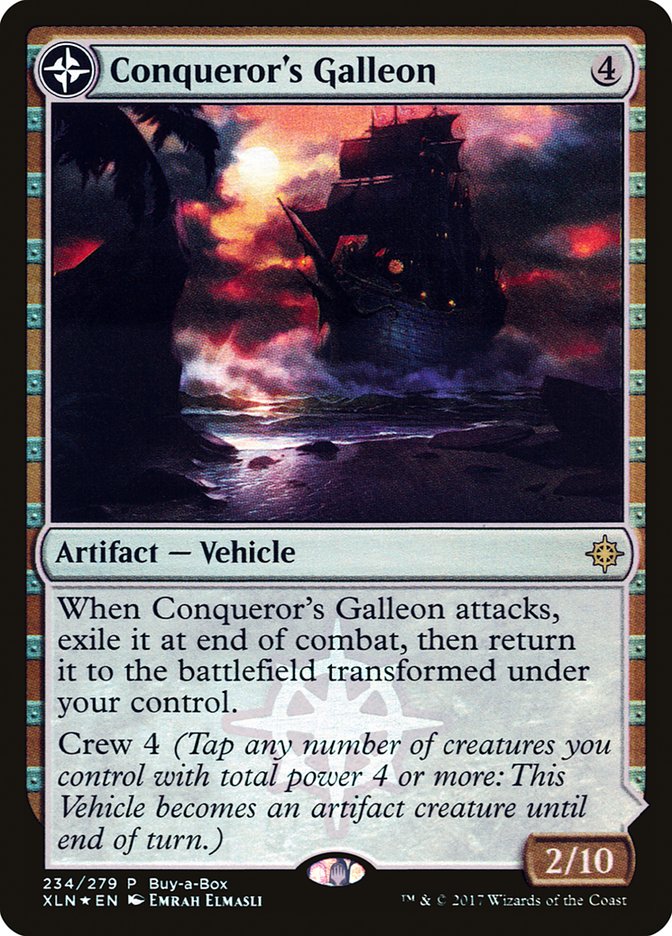 Galion du conquérant // Bastion du conquérant (Buy-A-Box) [Coffre au trésor d'Ixalan]