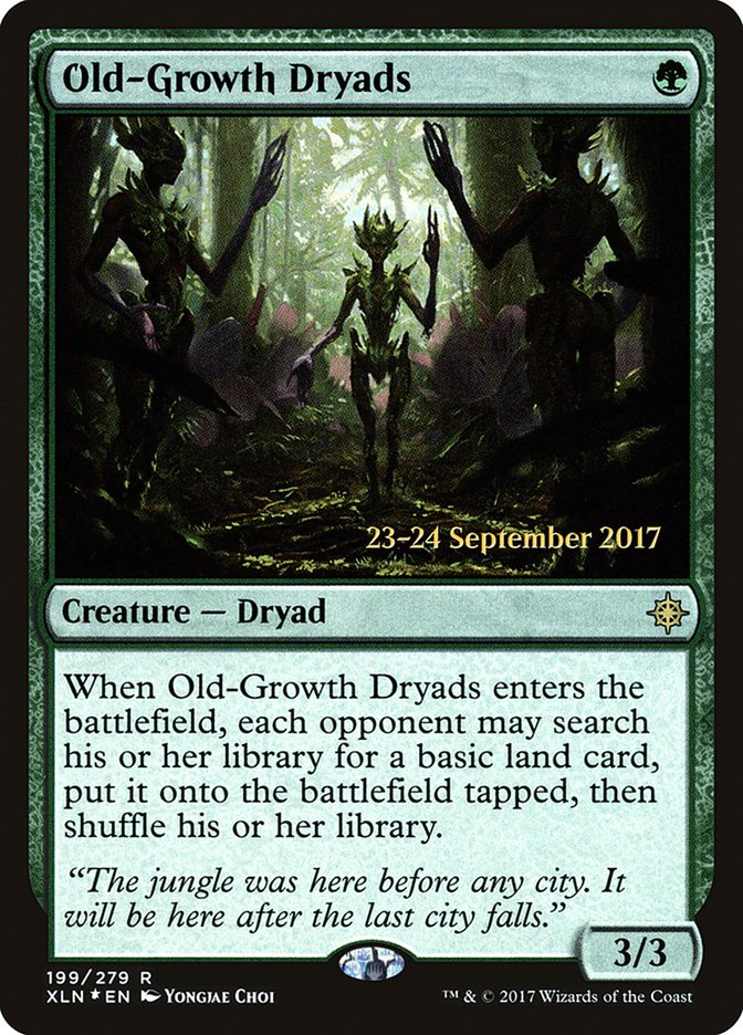 Dryades séculaires [Cartes promos d'avant-première d'Ixalan]