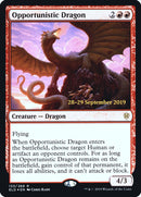Dragon opportuniste [Cartes promo d'avant-première de Le Trône d'Eldraine]