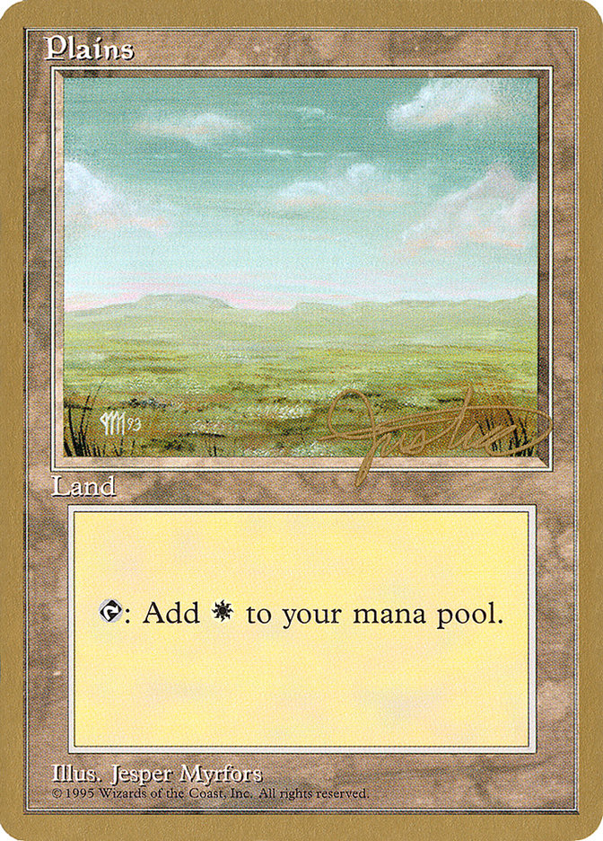 Llanuras (mj364) (Mark Justice) [Pro Tour Collector Set]