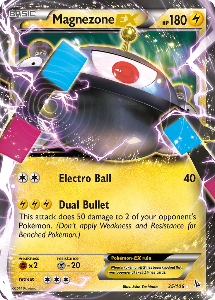Magnézone EX (35/106) [XY : Feu Glacé]