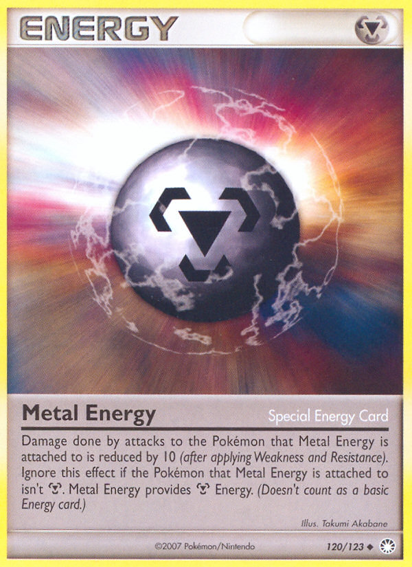 Energía Metálica (120/123) [Diamante & Perla: Tesoros Misteriosos]