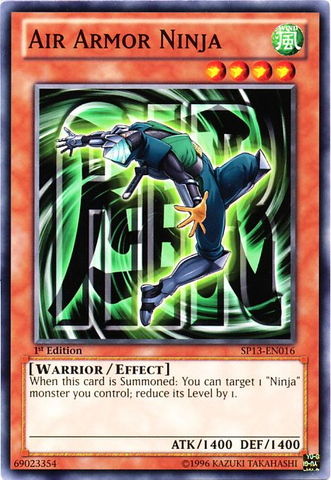 Armadura Aérea Ninja [SP13-ES016] Común