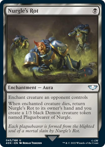 Pudrición de Nurgle (Foja de surge) [Warhammer 40,000]