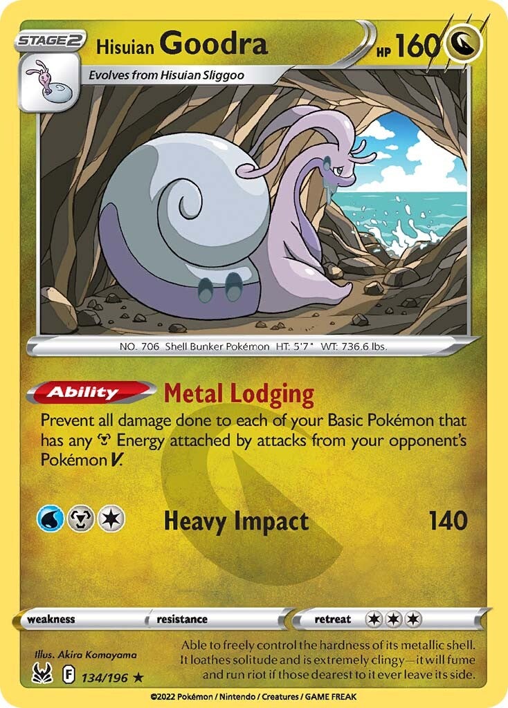 Goodra de Hisui (134/196) [Espada y Escudo: Origen Perdido]
