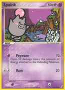 Spoink (62/100) [EX: Gardiens du Cristal]
