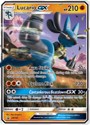 Lucario GX (SM100) [Soleil et Lune : Promos Étoile Noire]