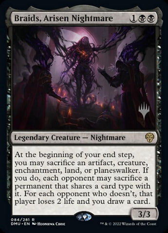 Braids, Pesadilla Despertada (Paquete promocional) [Dominaria Unida Promos]