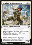 Renforts résolus [La liste]