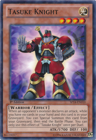 Chevalier Tasuke [SP14-EN010] Starfoil Rare