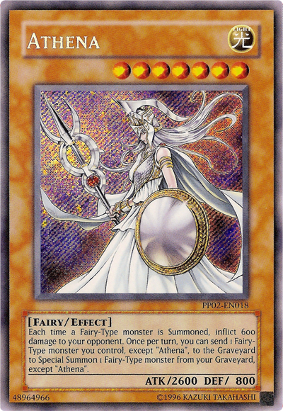 Athéna [PP02-FR018] Secret Rare