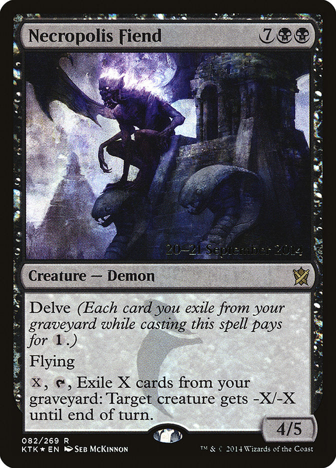 Goule de la Nécropole [Cartes promos d'avant-première Les Khans de Tarkir]