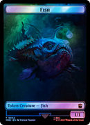 Poisson // Salamandre extra-terrestre Jeton double face (Feuille Surge) [Jetons Doctor Who]
