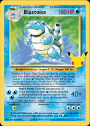 Blastoise (2/102) [Celebraciones: 25º Aniversario - Colección Clásica]