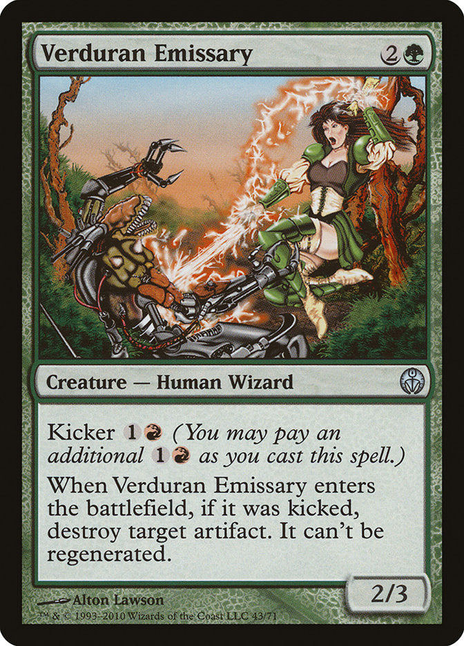Émissaire verduran [Duel Decks: Phyrexia vs. the Coalition]