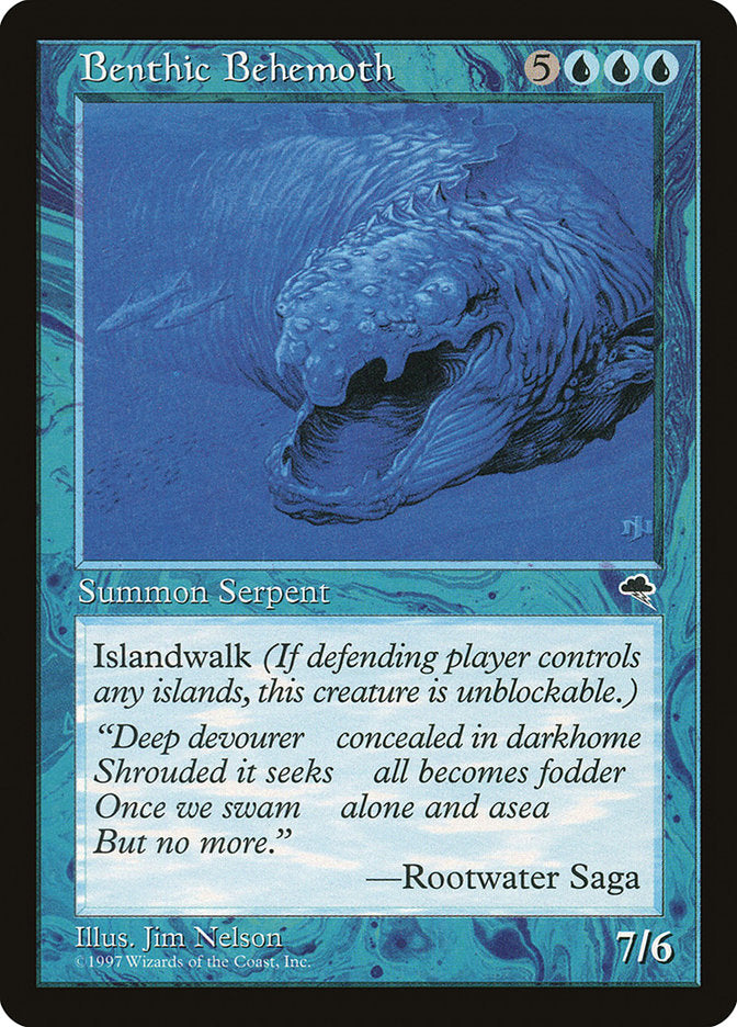 Béhémoth Benthique [Tempête]
