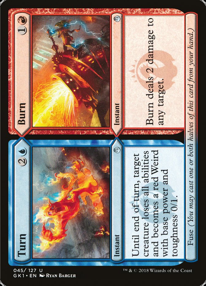 Tourmenter // Brûler [Kit de guilde Guildes de Ravnica]