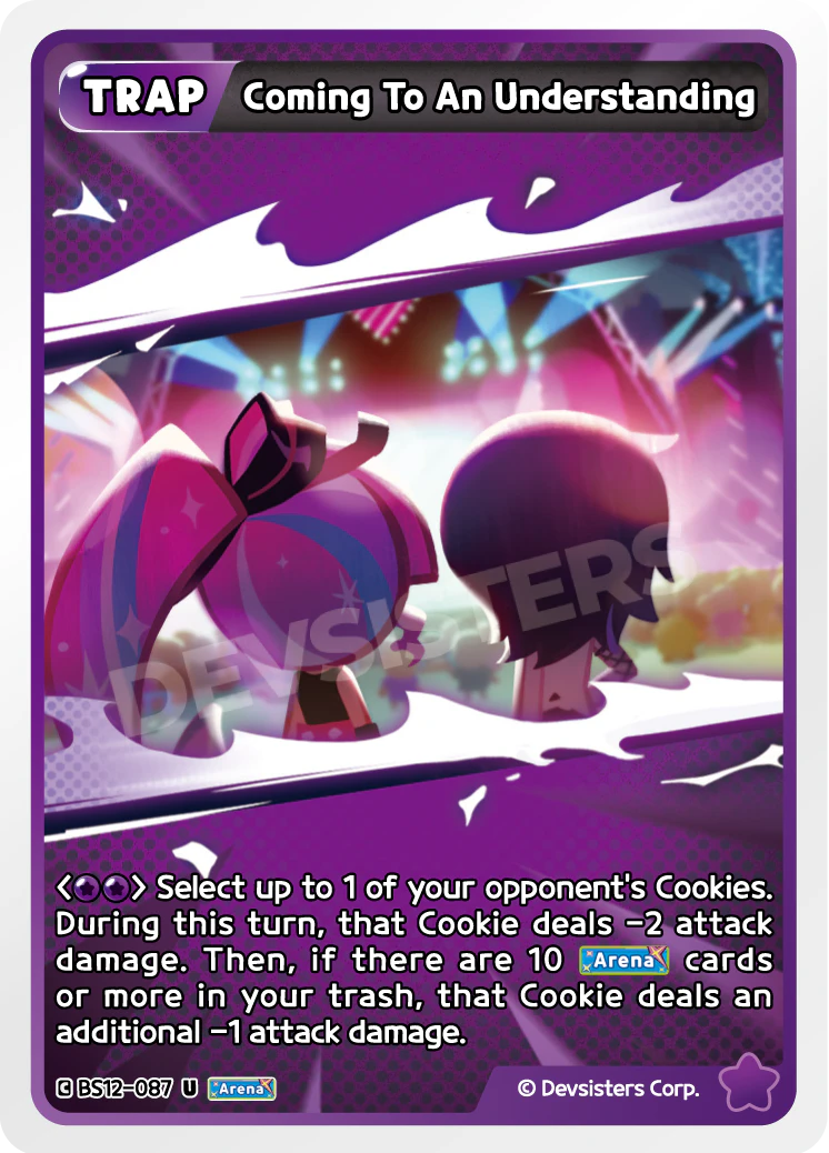 Image for Coming To An Understanding (BS12-087) (BS12) - CookieRun: Braverse TCG