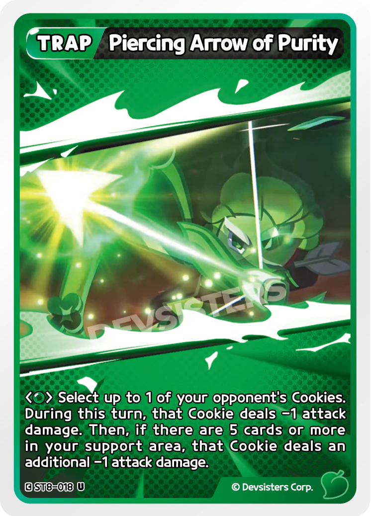Image for Piercing Arrow of Purity (ST8-018) (ST8) - CookieRun: Braverse TCG